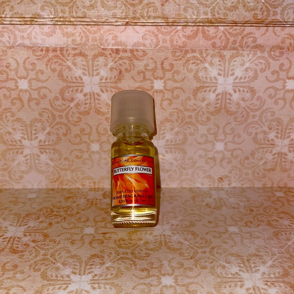 Bath & Body Works Home Fragrance Oil - BUTTERFLY FLOWER (Rare Discontinued)